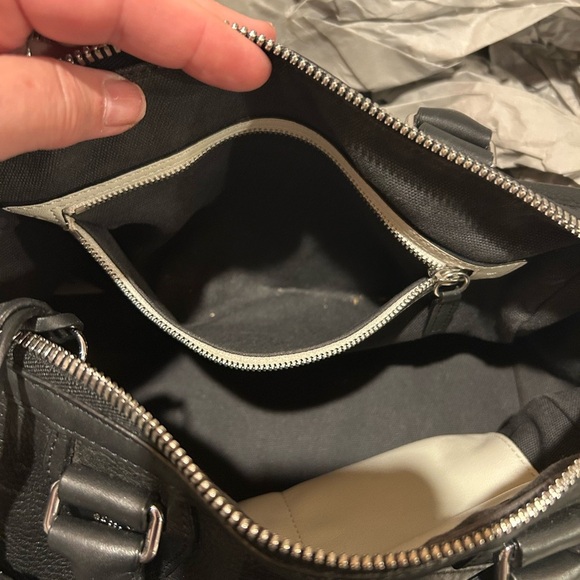 Rag & Bone Black Leather Satchel - Picture 6 of 11